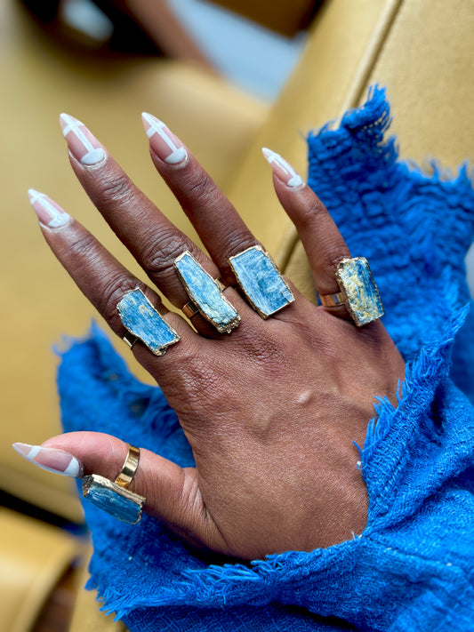 BLUE LAGOON ADJUSTABLE RINGS