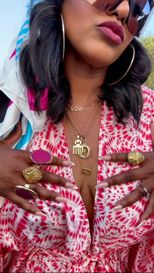 AFRO PICK NECKLACE